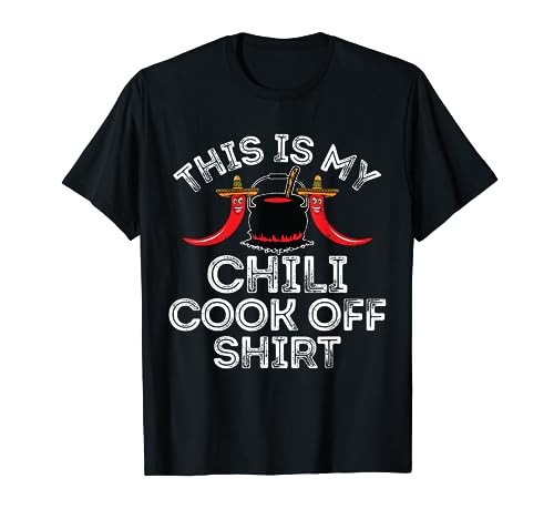Funny Chili Cook Off T Shirt Gift For Men Women Kids