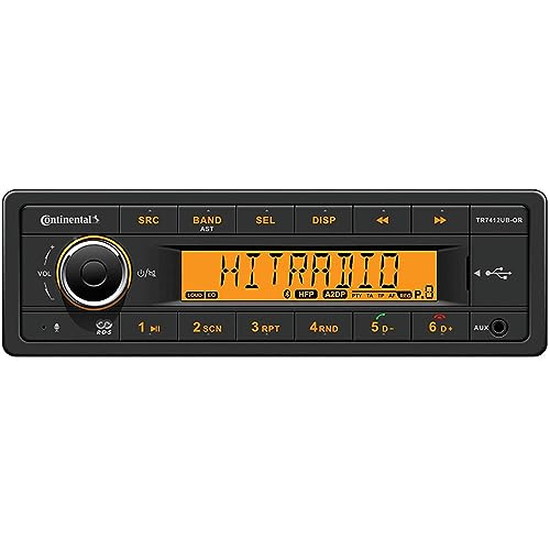 VDO Continental Stereo w/AM/FM/BT/USB - 12V [TR7412UB-OR]