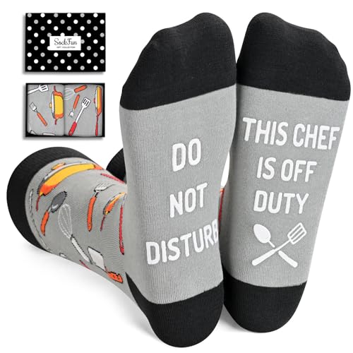 sockfun Chef Gifts Pastry Chef Gifts Cooking Gifts Baking Gifts Gifts For Baker, Chef Socks Baking Socks Cooking Socks