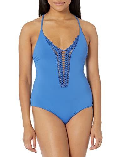 Billabong womens Hippie Hooray One Piece Swimsuit, Moroccan Blue, Large US