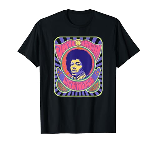 Jimi Hendrix Psychedelic Poster T-Shirt