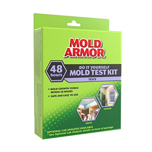 Mold Armor Do It Yourself Mold Test Kit, Test Surface Mold, Air Quality, and HVAC, Safe and Easy to Use, DIY at Home Mold Kit, Effective Both Indoors and Outdoors