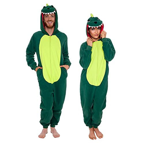 Slim Fit Adult Onesie - Animal Halloween Costume - Plush Fruit One Piece Cosplay Suit for Women and Men by FUNZIEZ!