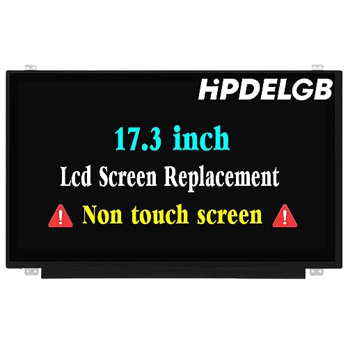 HPDELGB 17.3' Screen Replacement for Acer Predator 17 G9-791-79Y3 LCD Digitizer Display Panel FHD 1920x1080 IPS 30 Pins 60Hz Non-Touch Screen