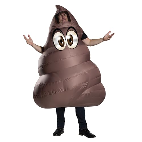 Rubie's Adult Poop Inflatable Costume, As Shown, Standard
