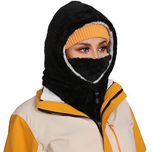 RITOPER Balaclava Women Fleece Ski Mask Winter Face Mask Snow Head Warmer Windproof Face Cover Cold Weather Face/Neck/Ear Warmer