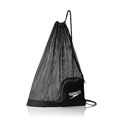 Speedo Unisex-Adult Ventilator Mesh Equipment Bag, Speedo Black