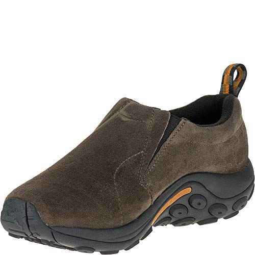 Merrell mens Jungle Moc loafers shoes, Gunsmoke, 10 Wide US