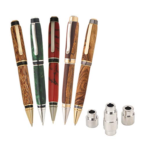 Penn State Industries PKBIGSS2 Big Ben Cigar Twist Ballpoint Pen Kit Starter Package Woodturning Project