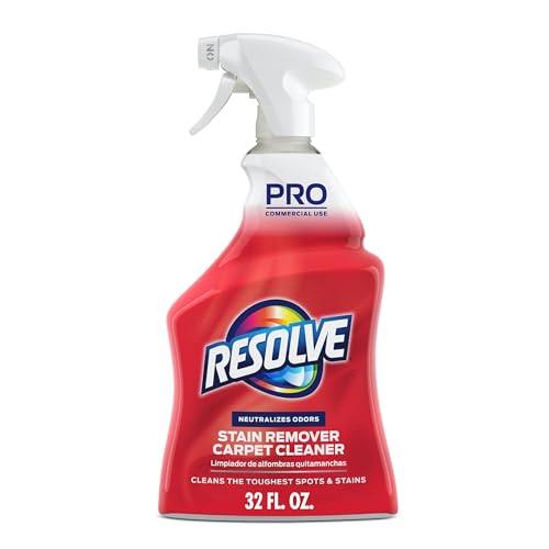 Resolve Professional Strength Spot and Stain Carpet Cleaner, Carpet Cleaner, Carpet Cleaner Solution, 32 Fl Oz