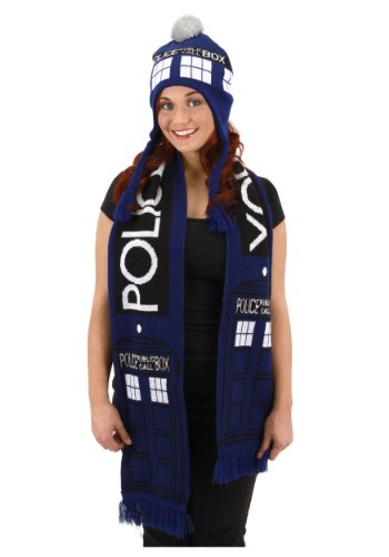 Elope BBC Doctor Who Tardis Scarf Cosplay Costume Accessory Standard