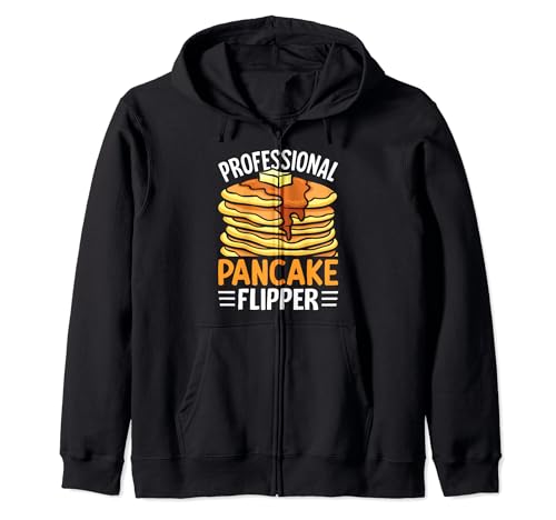 Funny Pancake Maker Pancake Mom Professional Pancake Flipper Zip Hoodie