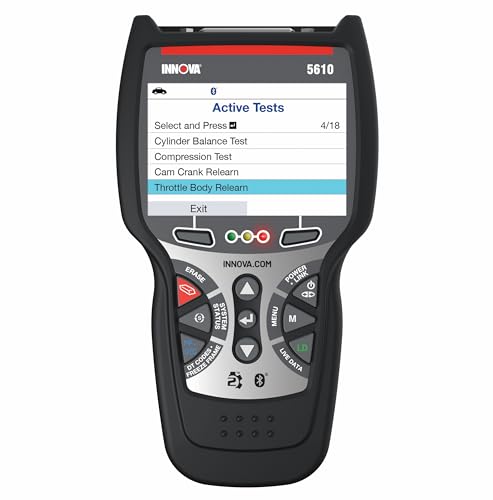 Innova 5610 OBD2 Bidirectional Scan Tool - Understand Your Vehicle, Pinpoint What's Wrong, and Complete Your Repairs with Less Headache. Free Updates. Free US-Based Technical Support.