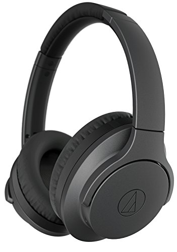 Audio-Technica ATH-ANC700BT QuietPoint Bluetooth Wireless Noise-Cancelling High-Resolution Audio Headphones, Black