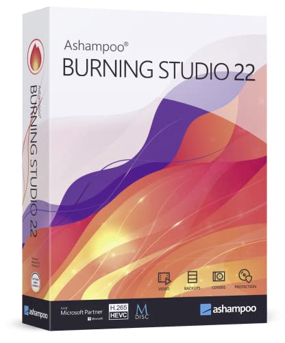 BURNING STUDIO 22 - Burn, back up, copy and convert any file type – burning software - create covers, inlays, disk labels