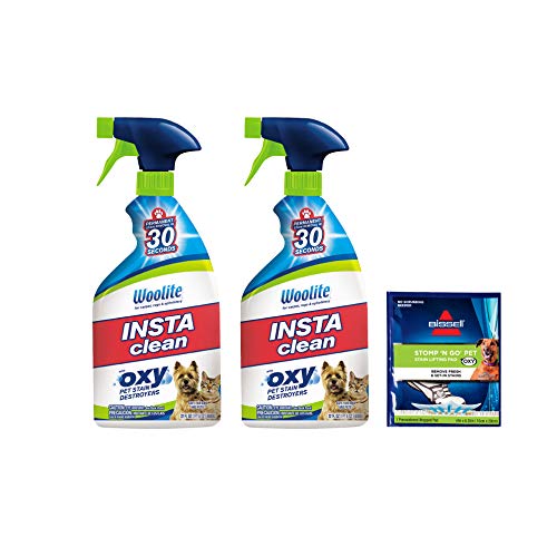 Bissell Woolite Liquid INSTAclean Permanent Pet Stain Remover (2 pack) Fresh