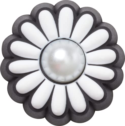 Crocs Jibbitz Flower Shoe Charms | Jibbitz for Crocs, Flower with Pearl, Small