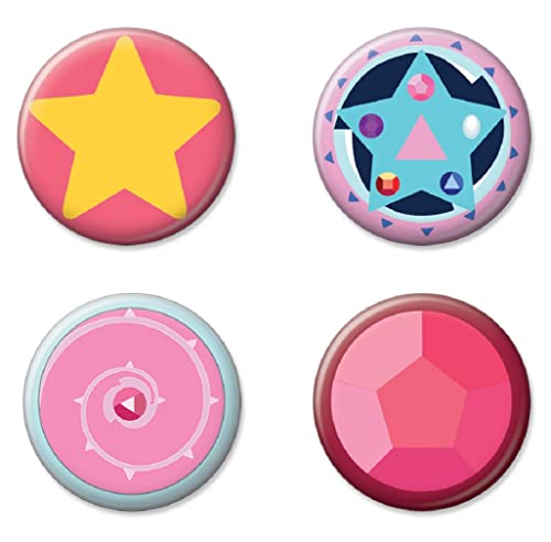 Ata-Boy Steven Universe Assortment #1 Set of 4 1.25' Collectible Buttons…