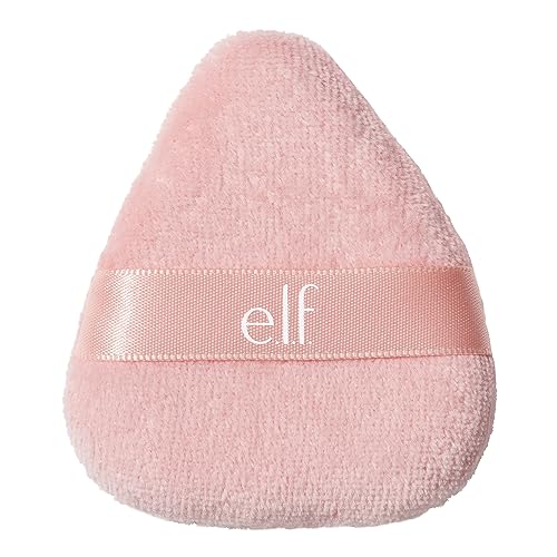 e.l.f. Halo Glow Powder Puff, Soft, Reusable Powder Puff For Applying Loose Or Pressed Powders, Easily Conforms To The Face, Vegan & Cruelty-free