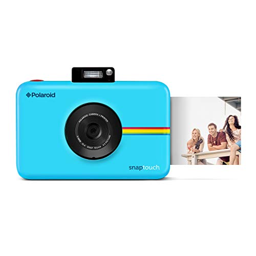 Zink Polaroid Snap Touch Portable Instant Print Digital Camera with LCD Touchscreen Display (Blue)