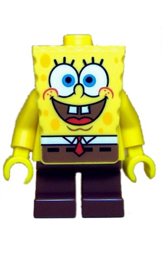 LEGO SpongeBob Squarepants Minifigure - SpongeBob I'm Ready Classic Version