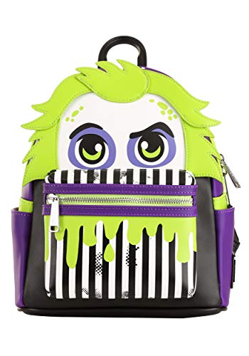 Loungefly Beetlejuice Mini Backpack Standard,Multi-colored