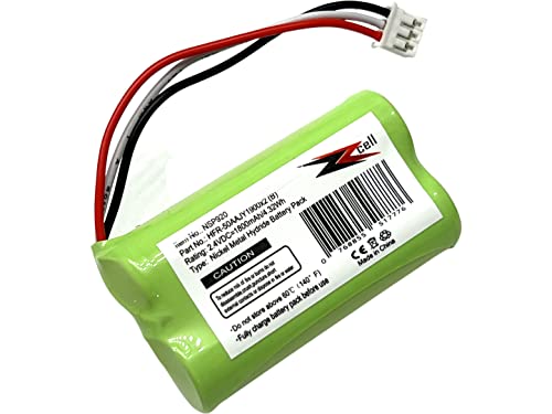ZZcell Battery Replacement for Nvidia Shield TV Game Controller, P2920, HFR-50AAJY1900x2(B), HRLR15/51, 2.4Volts 1800mAh