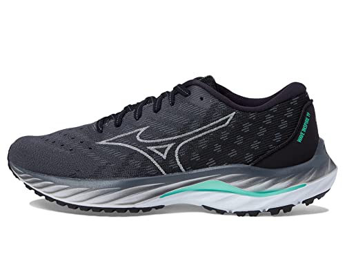 Mizuno Women's Wave Inspire 19 Running Shoe, Iron Gate/Nimbus Cloud, 10