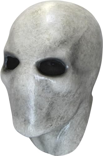 Ghoulish Productions Silent Stalker Pale Latex Mask, Slender Man Pale Costume. Slender Man Pale Costume Mask. Slender Man Pale Latex Mask Cosplay. Creepypastas Line. Adult Mask One size latex mask
