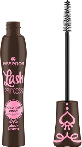 essence | Lash Princess False Lash Effect Mascara Black Brown Color | Intense Volume, Length & Definition | Vegan, Cruelty Free & Paraben Free (1 Pack)