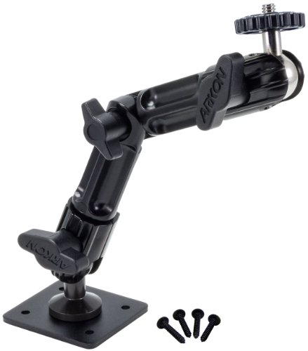 ARKON Mounts - Camera Wall Mount Robust Aluminum Construction Easy Installation Precision adjustments to capture any angle Great security camera mount for CCTV cameras, camcorders, and more
