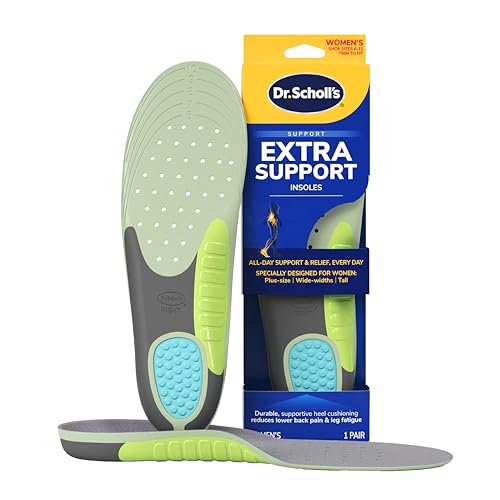 Dr. Scholl's Extra Support Insoles for Women, Size 6-11, 1 Pair, Trim to Fit Inserts