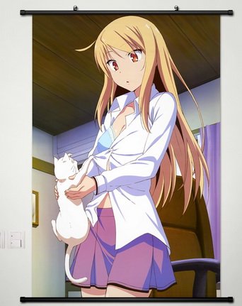 Wall Scroll Poster Fabric Painting For Anime The Pet Girl of Sakurasou Mashiro Shiina 06 L