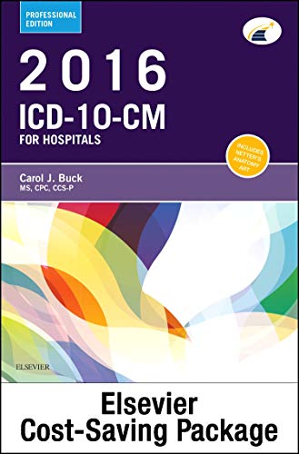 2016 ICD-10-CM Hospital Professional Edition (Spiral bound), 2016 ICD-10-PCS Professional Edition, 2016 HCPCS Professional Edition and AMA 2016 CPT Professional Edition Package