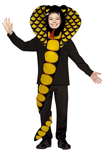 Rasta Imposta Cobra Snake Costume Karate Party Dress Up Cosplay Halloween Costumes, Child Size 7-10