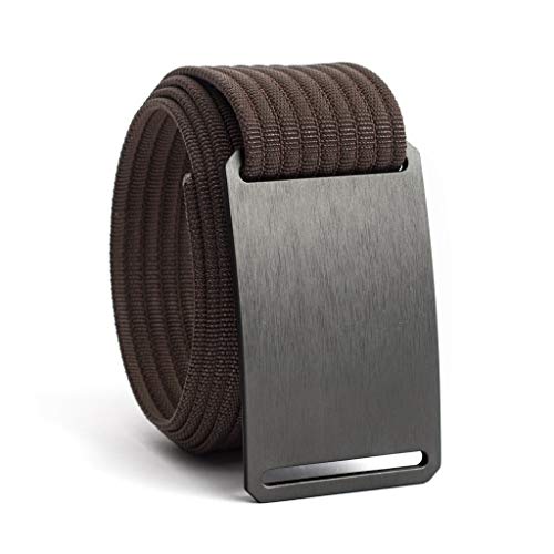 GRIP6 Mens Casual Belt - Adjustable Nylon Belt - Versatile Lifestyle and Tactical Belt for Men