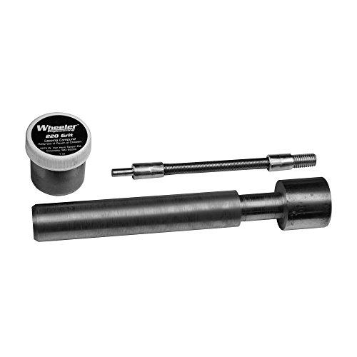 Wheeler Engineering Receiver Lapping Tool with Steel Lapping Bar and 220 Grit for Gunsmithing, Barrel Installation, and Accuracy