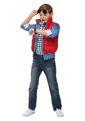 Fun Costumes Marty McFly Puffer Vest Back to the Future Child X-Large