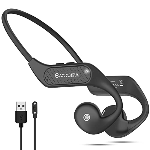 BANIGIPA Open Ear Headphones Wireless Bluetooth, Upgraded 5.3 Bluetooth Headphones with Microphone for Cell Phones, Waterproof Wireless Headset for Running, Cycling, Hiking, Driving,10 Hrs Playtime