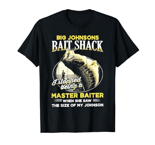Big Johnsons Bait Shack Funny Tshirt