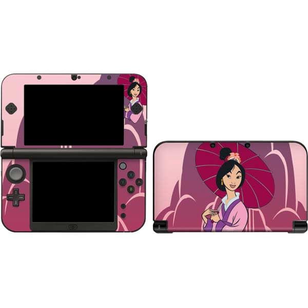 Skinit Decal Gaming Skin Compatible with 3DS XL 2015 - Officially Licensed Disney Mulan with Umbrella Design