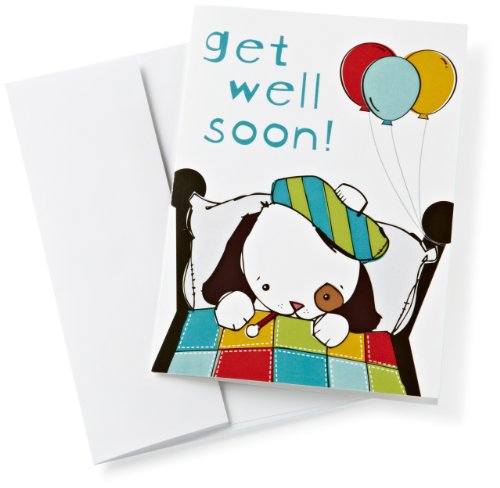 Amazon.com Gift Card for any amount in a Greeting Card (Get Well Soon Design)
