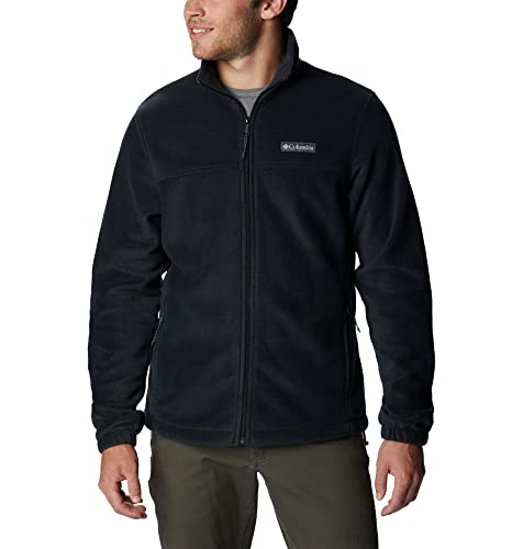 Columbia Men's Steens Mountain 2.0 Full Zip Fleece Jacket, Black, Medium