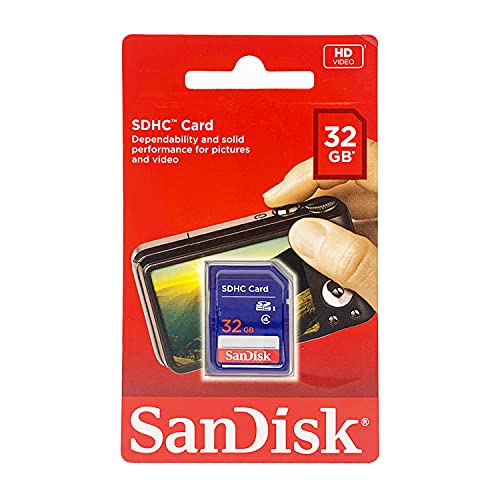 sandisk 32GB Class 4 SDHC Flash Memory Card - Retail Package