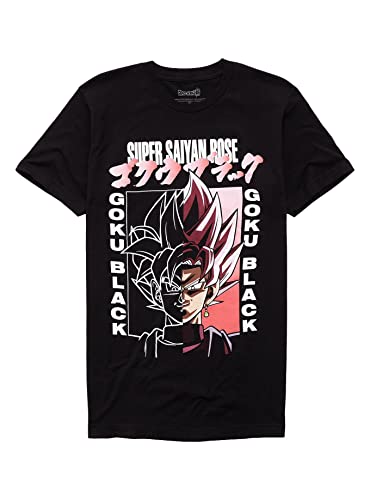 Dragon Ball Super Super Saiyan Rose Goku Black T-Shirt Black MD