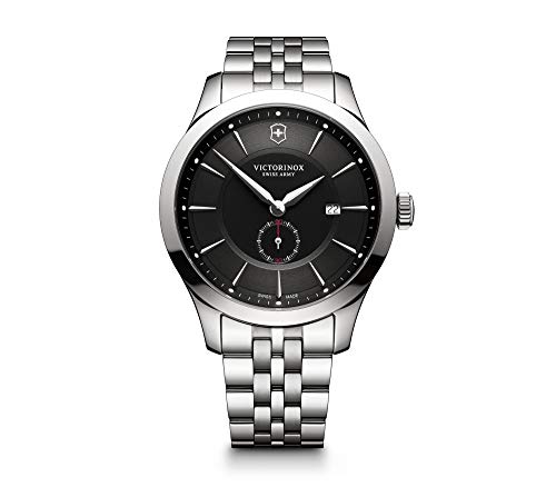 Victorinox Alliance Lg, sub-Seconds, Black dial, Stainless Steel Bracelet