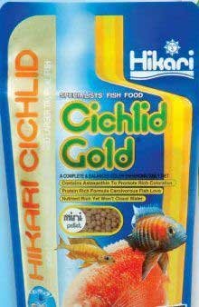 Hikari 2.2-Pound Sinking Cichlid Gold Pellets for Pets, Mini
