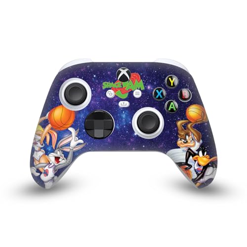 Head Case Designs Officially Licensed Space Jam (1996) Poster Graphics Vinyl Sticker Gaming Skin Decal Cover Compatible with Xbox Series X/S Controller