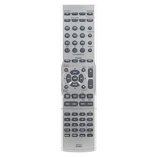 RAX25-WV50040 Replacement Remote Control Compatible with Yamaha Audio Receiver R-S500 R-S700 R-S500BL R-S700BL RS500 RS700 RS500BL RS700BL