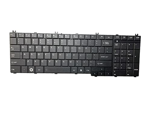 Rangale Laptop Keyboard for Toshiba Satellite C650 C655 C660 C665 L550 L650 L655 L670 L675 L770 L750D L755 B350 Series 9Z.N4WGV.001